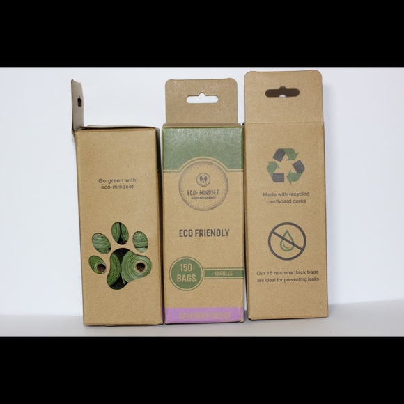 Dog poop bags  Earth friendly 150 dog poop bags per box 
Bag size: 9*13 inches - Picture 2 of 7